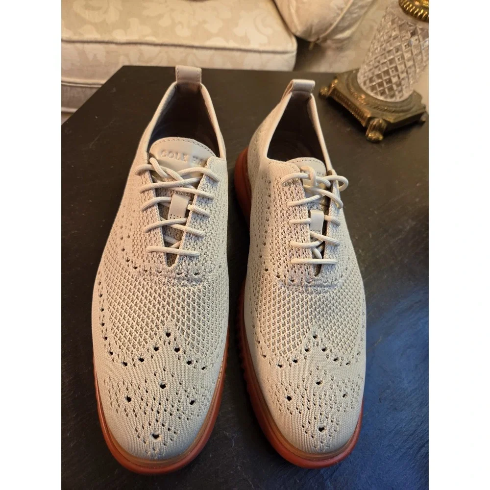 Cole Haan Men's 2.ZeroGrand Stitchlite Knit Oxford Ancient Scroll Sz 9 NEW! $209
